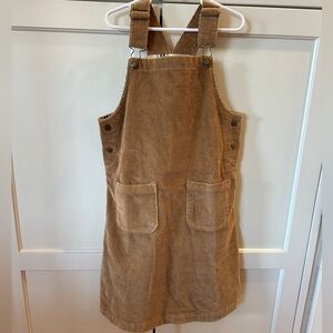 Hope & Henry Organic Cotton Corduroy Skirtall Dress Jumper Size 10